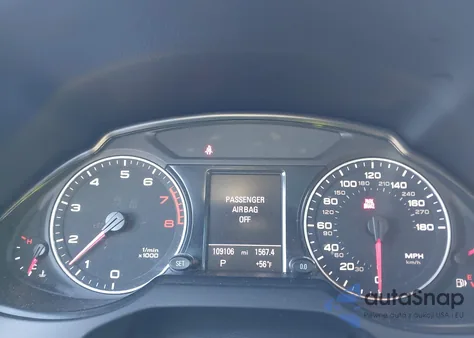 2012 Audi Q5 Premium Plus из США, поврежденный, VIN WA1DKAFP2CA009491